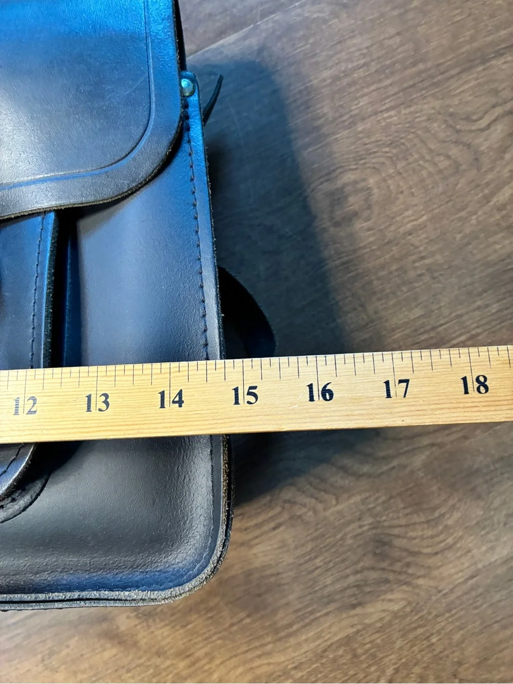 Cambridge Satchel (15 Inch Batchel) In Black Leather